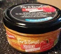 Tarti'toasts poivron
