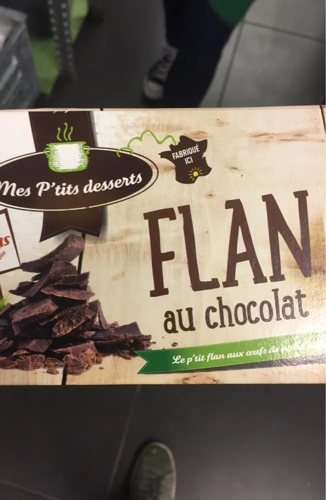 Flan au chocolat