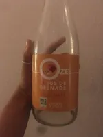 Le jus de grenade et gingembre