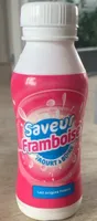Yaourt a boire sucre aromatise saveur framboise