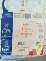 Yaourt au lait entier poire caramel