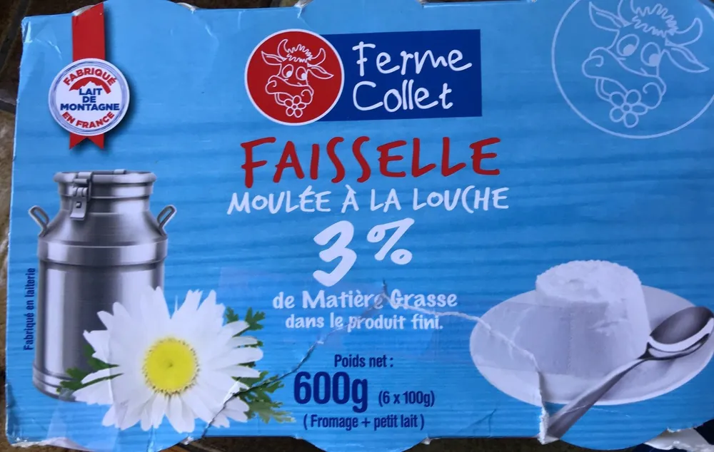 Ferme Collet, Faisselle