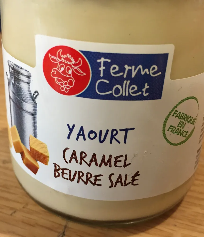 Yaourt caramel beurre salé