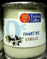 Yaourt 0% vanille