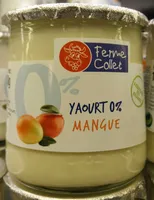 Yaourt 0% mangue