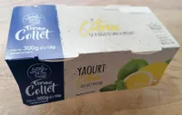 Yaourt au lait entier citron