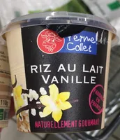 Riz au lait vanille