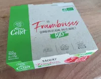 Yaourt bio framboise