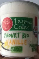 Yaourt Bio Vanille