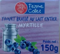 Youart brassé au lait entier