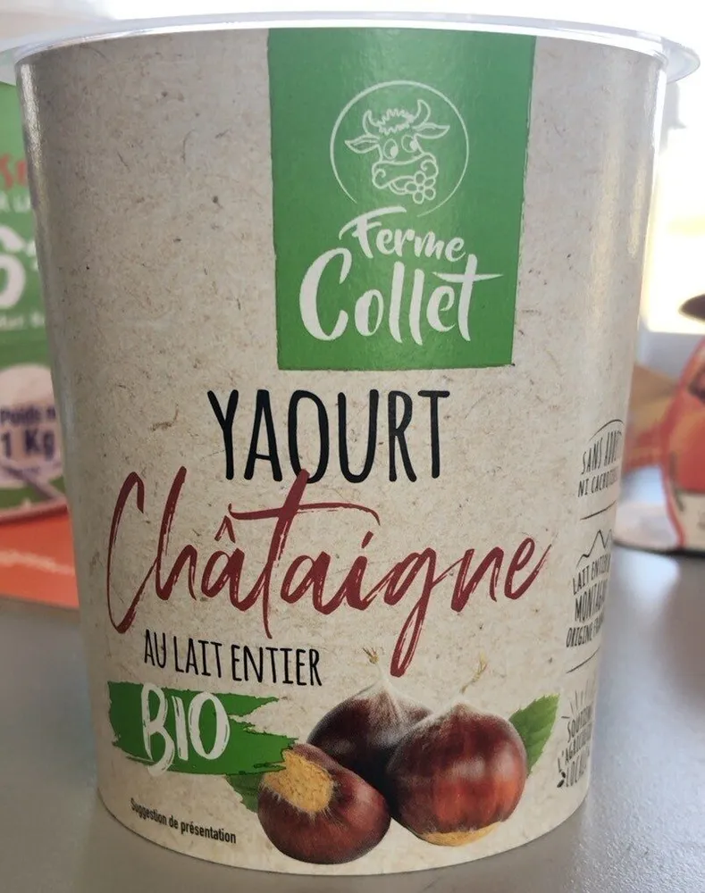 Yaourt châtaigne