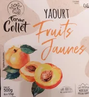 Yaourts fruit jaune