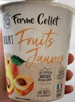 Yaourt fruits jaunes