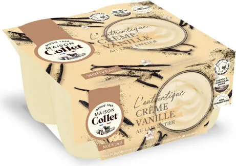 Crème Vanille Au Lait Entier