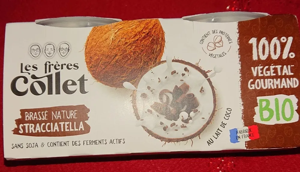 Brassé nature stracciatella
