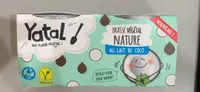 Yatal brassé végétal nature au lait de coco