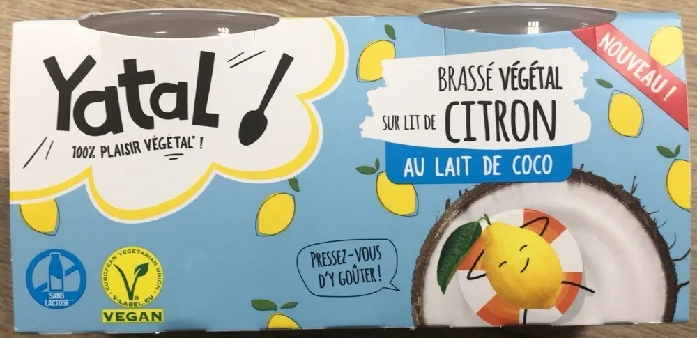 Brassé végétal surnlit de citron