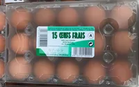 15 œufs frais
