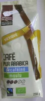 Café pur arabica décaféiné moulu