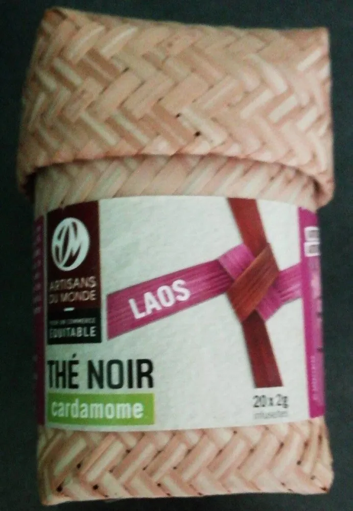 Thé noir cardamome du Laos