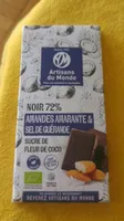 Noir 72 %  amandes amarantes & sel se guérande