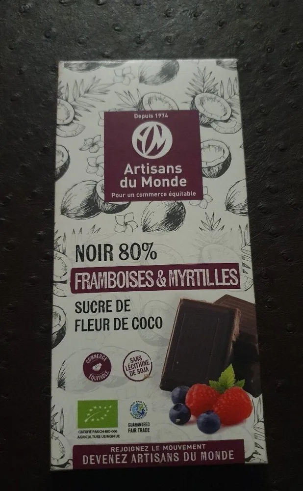 Chocolat noir 80%