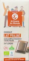 Chocolat lait praliné