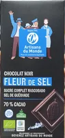 Chocolat noir fleur de sel de Guérande 70%