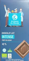 Chocolat lait intense 42%