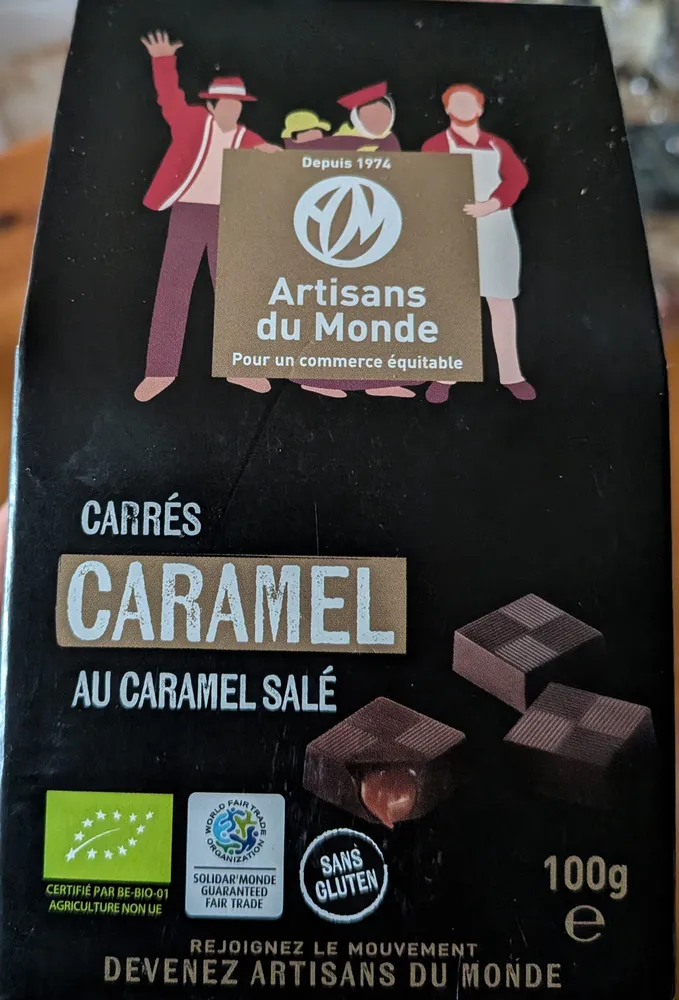 Carrés Caramel Salé
