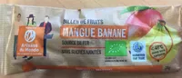 Billes de fruits banane mangue