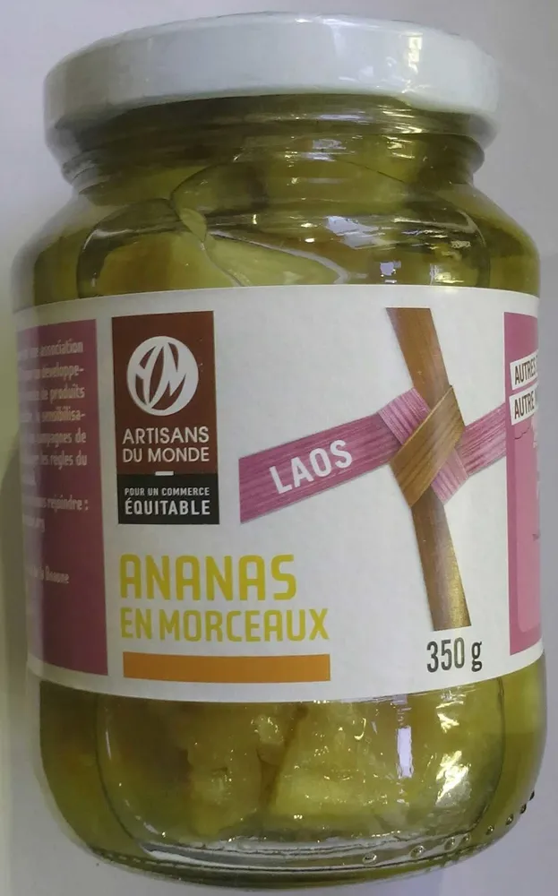 Ananas en morceaux