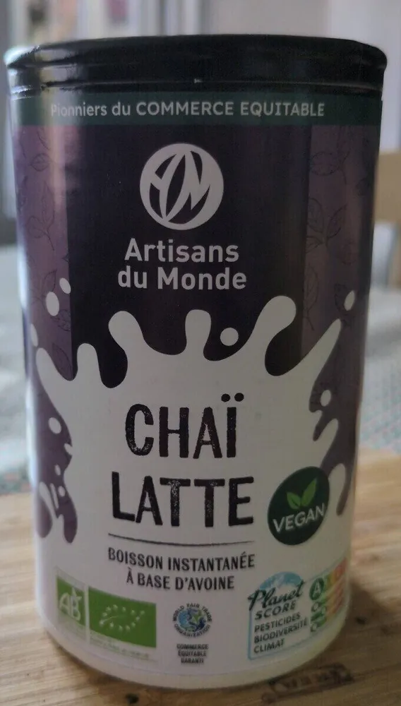 CHAÏ LATTE BOISSON INSTANTANÉE À BASE D'AVOINE