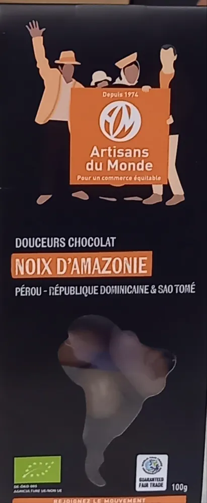 Douceur au chocolat Noix d'Amazonie