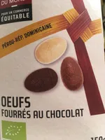 Oeufs fourrés au chocolat