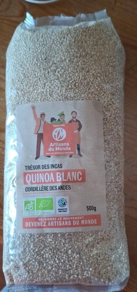TRÉSOR DES INCAS QUINOA BLANC CORDILLÈRE DES ANDES