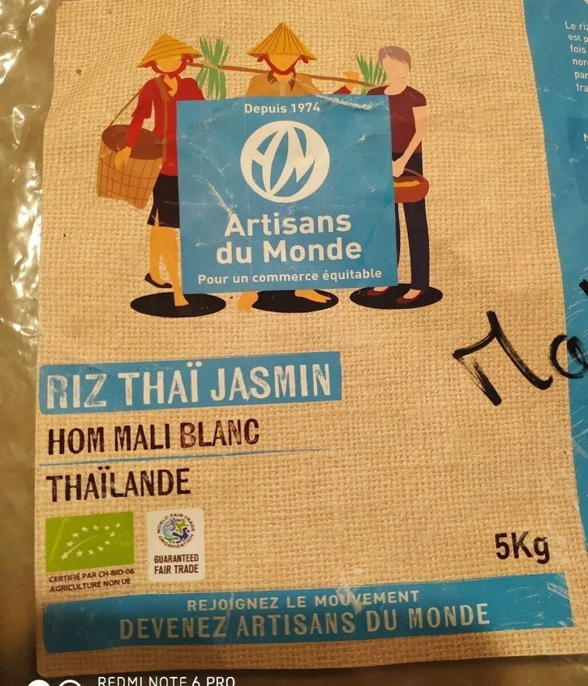 Riz thaï jasmin