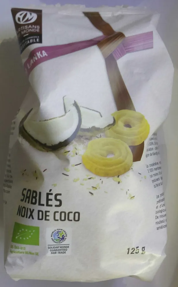 Sablés noix de coco