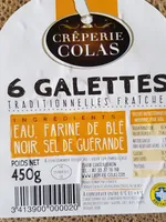 Galettes Colasx6, 450g