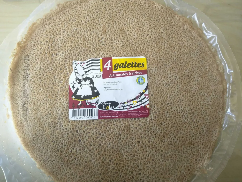 Galettes Artisanales Fraîches