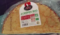 4 Crêpes Bio de Froment