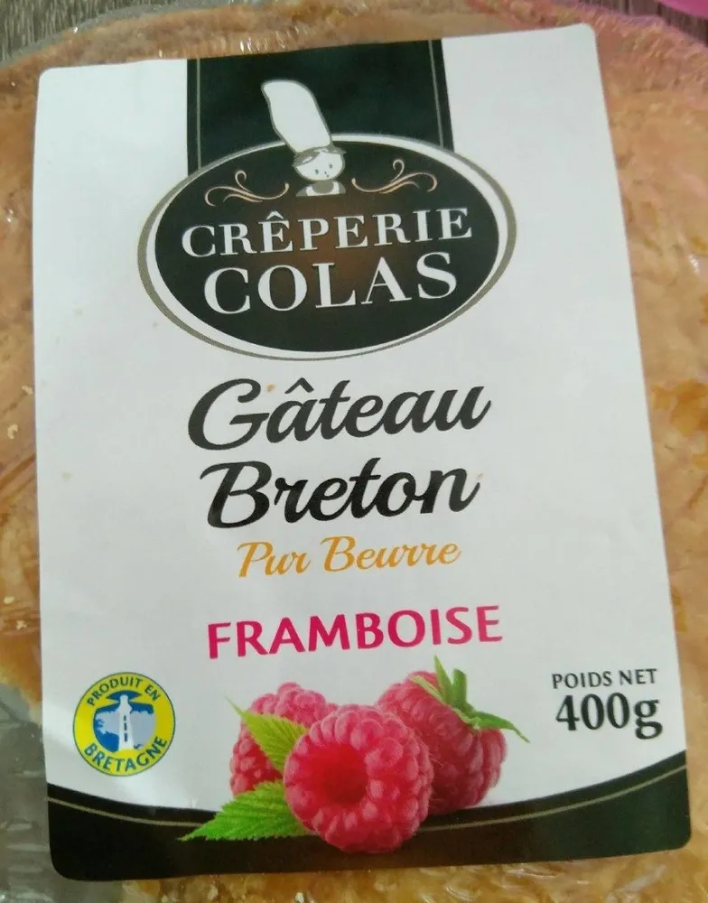 Gâteau Breton Framboise