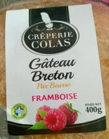 Gâteau Breton Framboise