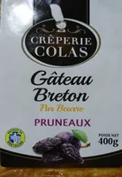 Gâteau Breton aux Pruneaux