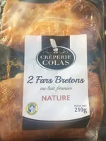 2 Fars Bretons au Lait Fermier Nature