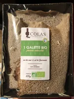 Galette jambon fromage bio
