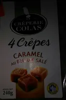Crêpe au caramel et beurre salé