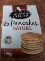 6 pancakes nature