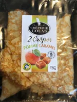 2 Crêpes pomme caramel