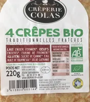 4 crêpes bio